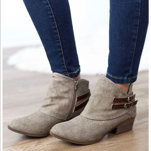 Blowfish light brown ankle boots